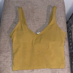 Lululemon tank top (Bronze Green)